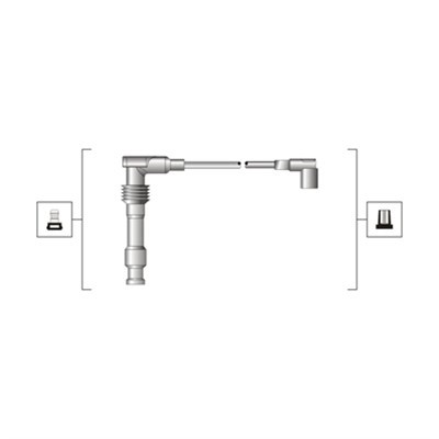 Tändkabelsats Magneti marelli 941319170108 MAGNETI MARELLI