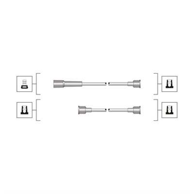Tändkabelsats Magneti marelli 941319170109 MAGNETI MARELLI