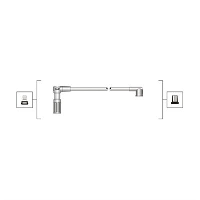 Tändkabelsats Magneti marelli 941319170122 MAGNETI MARELLI