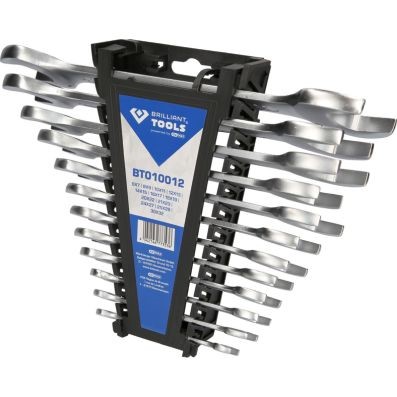 Dubbla fasta skruvnycklar-sats, Universal Ks tools BT010012 KS TOOLS