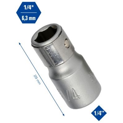 Sexkantsnyckelsats, Universal Ks tools 1/4 bit-adapter BT020912 KS TOOLS