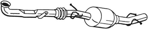 Katalysator, Mitt Bosal 090-131 BOSAL