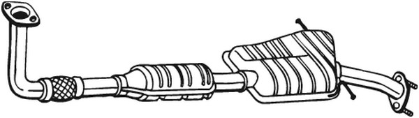 Katalysator, Fram Bosal 090-436 BOSAL