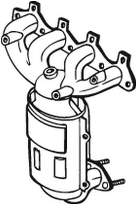 Katalysator, Fram Bosal 099-466 BOSAL