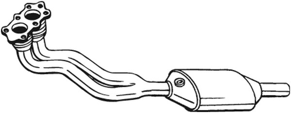 Katalysator, Fram, Mitt Bosal 099-833 BOSAL
