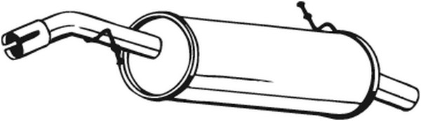Bakre ljuddämpare Bosal 135-015 BOSAL