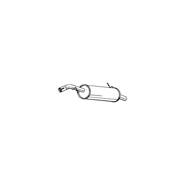 Bakre ljuddämpare Bosal 135-057 BOSAL