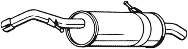 Bakre ljuddämpare Bosal 190-179 BOSAL