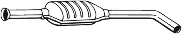 Mittenljuddämpare Bosal 200-305 BOSAL