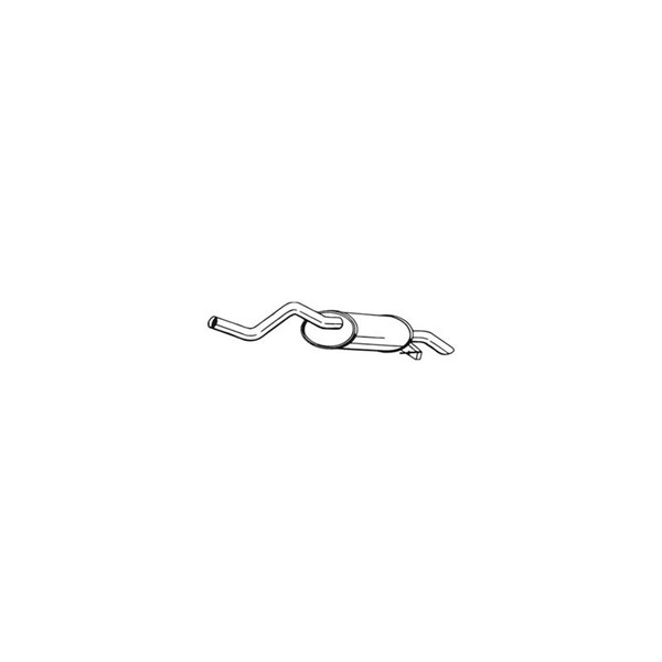 Bakre ljuddämpare Bosal 200-401 BOSAL