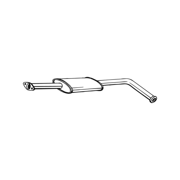 Mittenljuddämpare Bosal 200-441 BOSAL