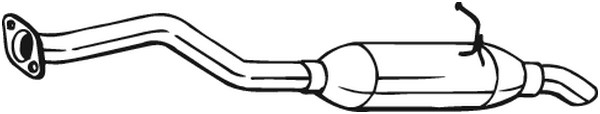 Bakre ljuddämpare Bosal 228-181 BOSAL