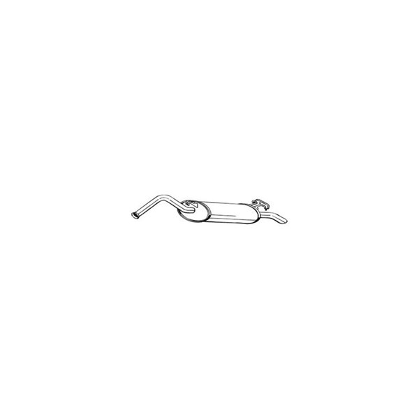 Bakre ljuddämpare Bosal 278-975 BOSAL