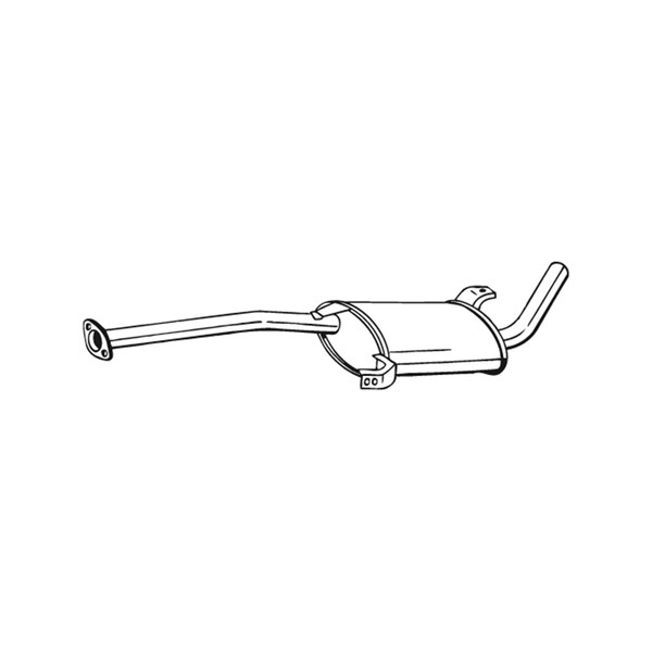 Mittenljuddämpare Bosal 279-125 BOSAL