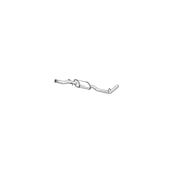 Mittenljuddämpare Bosal 279-701 BOSAL