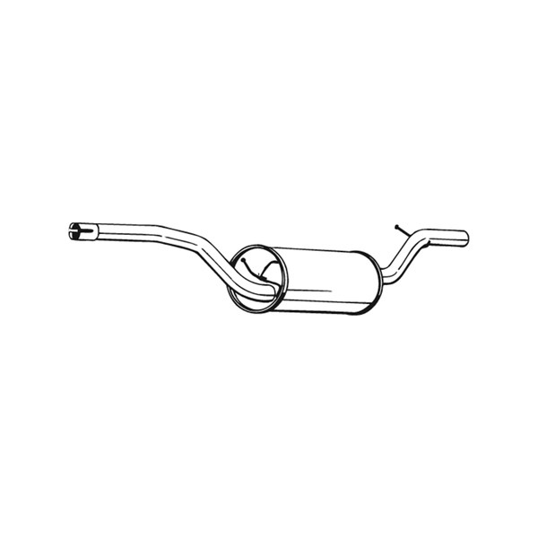 Mittenljuddämpare Bosal 280-257 BOSAL