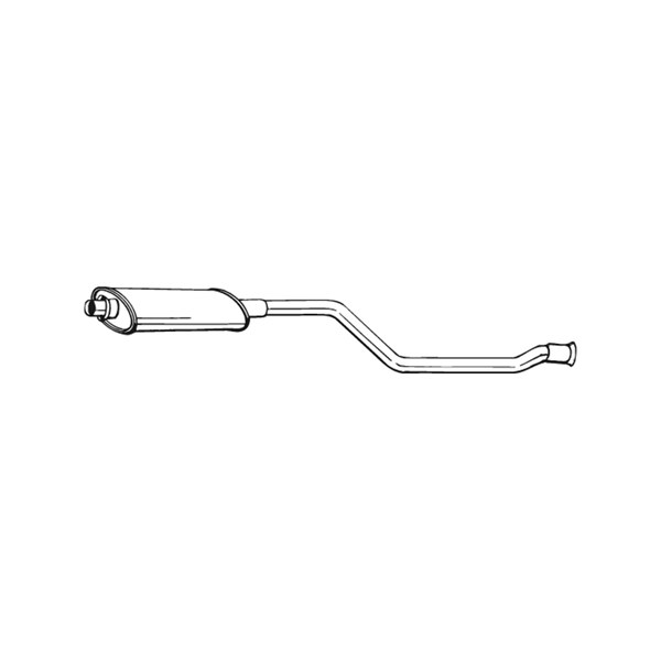 Mittenljuddämpare Bosal 281-545 BOSAL