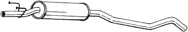 Mittenljuddämpare Bosal 281-751 BOSAL