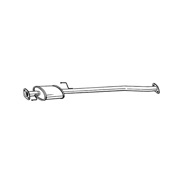 Mittenljuddämpare Bosal 281-979 BOSAL