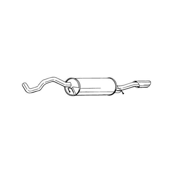 Bakre ljuddämpare Bosal 282-175 BOSAL