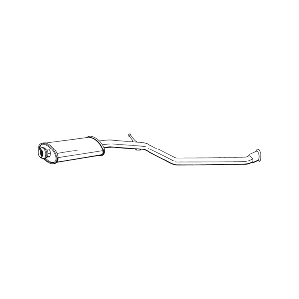 Mittenljuddämpare Bosal 282-335 BOSAL