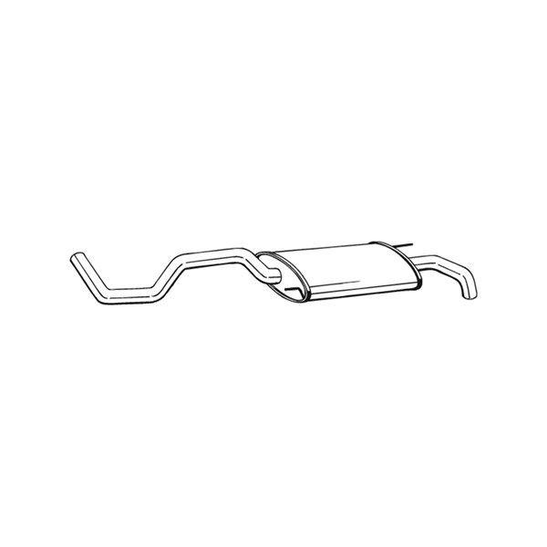 Bakre ljuddämpare Bosal 282-471 BOSAL