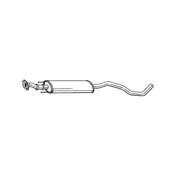 Mittenljuddämpare Bosal 282-577 BOSAL