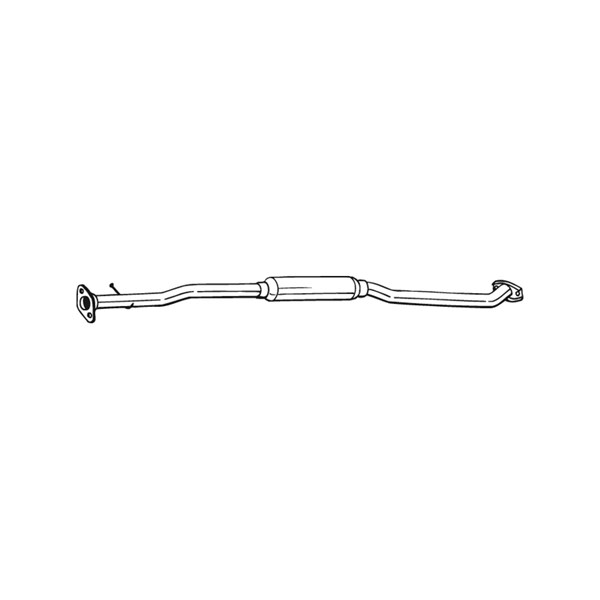 Mittenljuddämpare Bosal 283-381 BOSAL