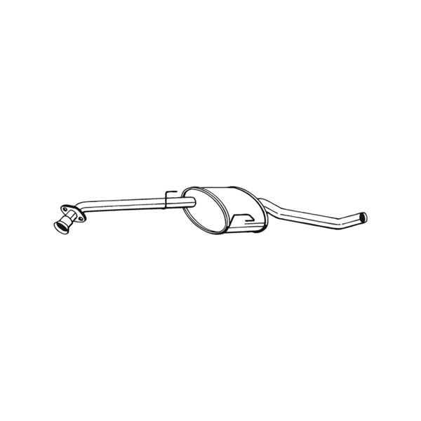 Mittenljuddämpare Bosal 283-751 BOSAL