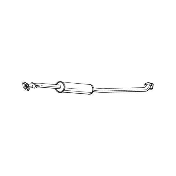 Mittenljuddämpare Bosal 284-133 BOSAL