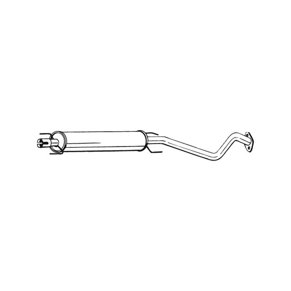 Mittenljuddämpare Bosal 284-343 BOSAL