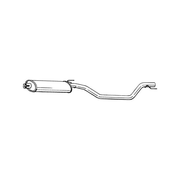 Mittenljuddämpare Bosal 284-383 BOSAL