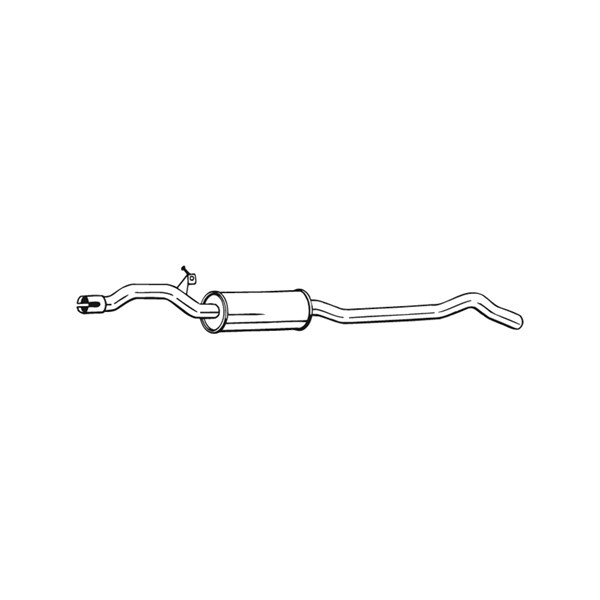 Mittenljuddämpare Bosal 284-461 BOSAL
