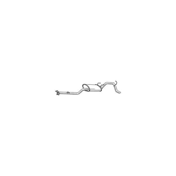 Bakre ljuddämpare Bosal 284-485 BOSAL