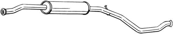 Mittenljuddämpare Bosal 285-221 BOSAL