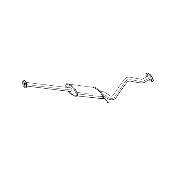 Mittenljuddämpare Bosal 285-357 BOSAL