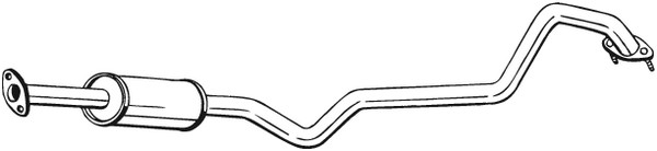 Mittenljuddämpare Bosal 285-417 BOSAL