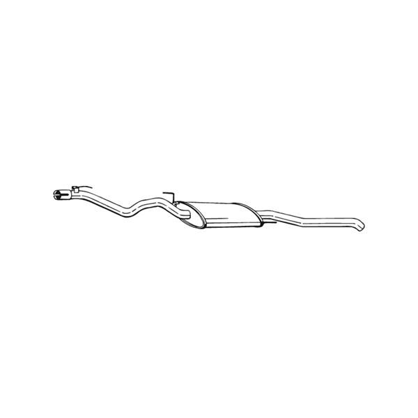 Bakre ljuddämpare Bosal 285-703 BOSAL