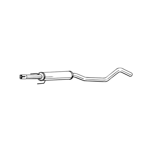Mittenljuddämpare Bosal 285-957 BOSAL