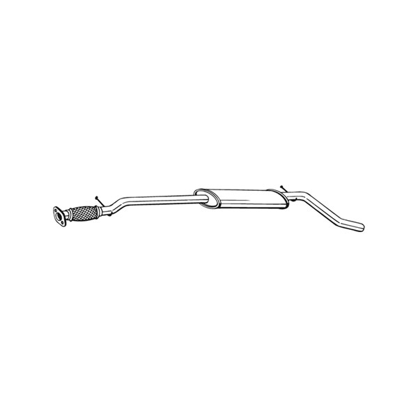 Mittenljuddämpare Bosal 286-325 BOSAL
