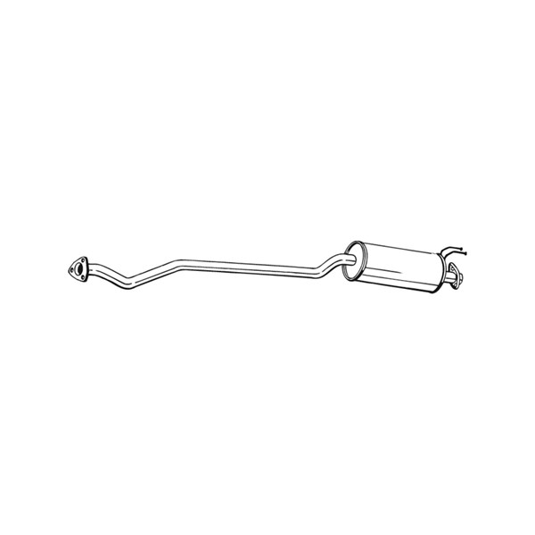 Mittenljuddämpare Bosal 286-395 BOSAL