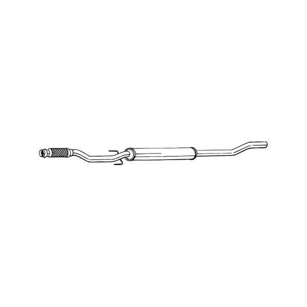 Mittenljuddämpare Bosal 286-415 BOSAL