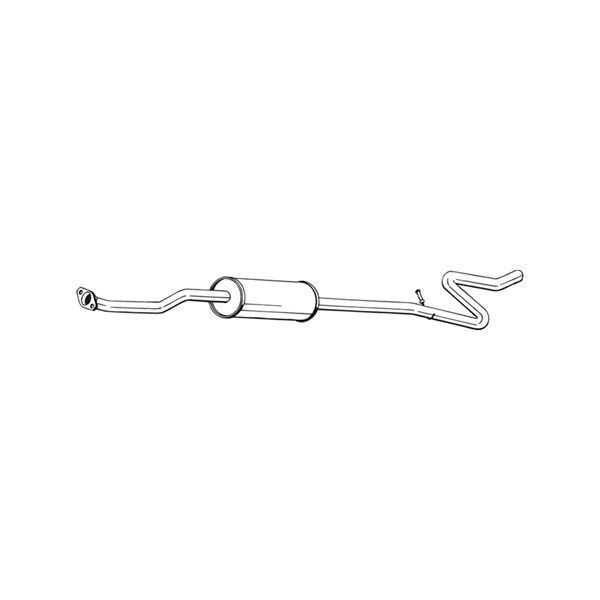 Mittenljuddämpare Bosal 286-493 BOSAL