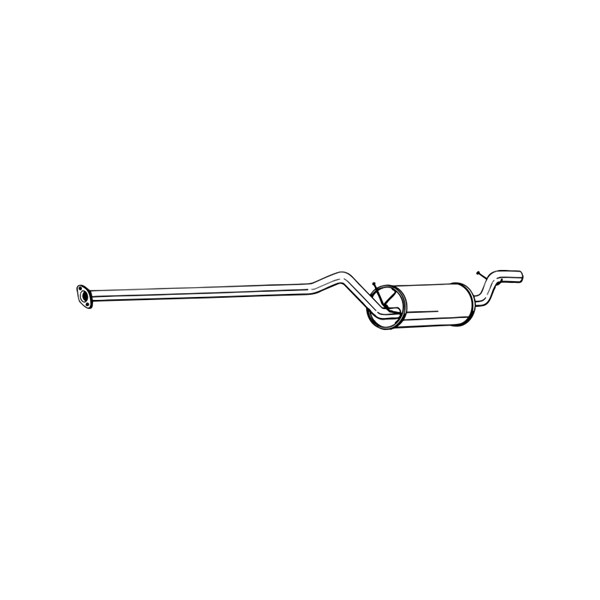 Mittenljuddämpare Bosal 286-605 BOSAL