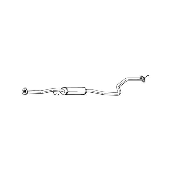 Mittenljuddämpare Bosal 287-251 BOSAL