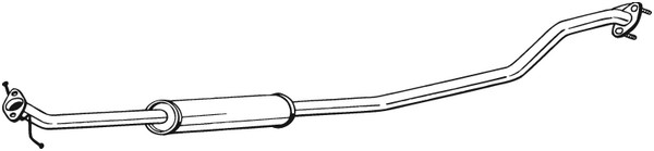 Mittenljuddämpare Bosal 287-347 BOSAL