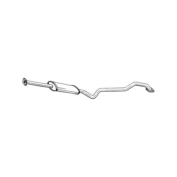 Mittenljuddämpare Bosal 287-503 BOSAL