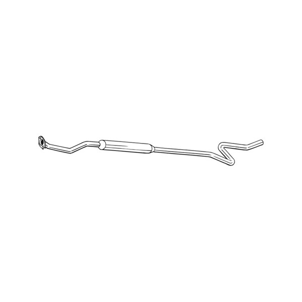 Mittenljuddämpare Bosal 288-137 BOSAL