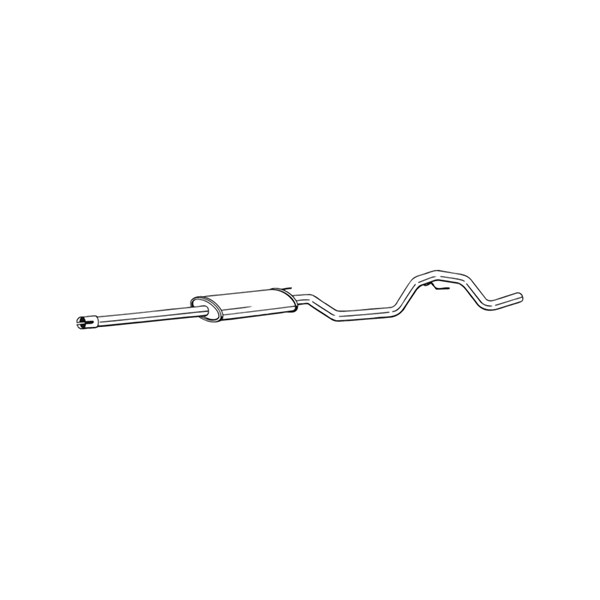Mittenljuddämpare Bosal 292-039 BOSAL