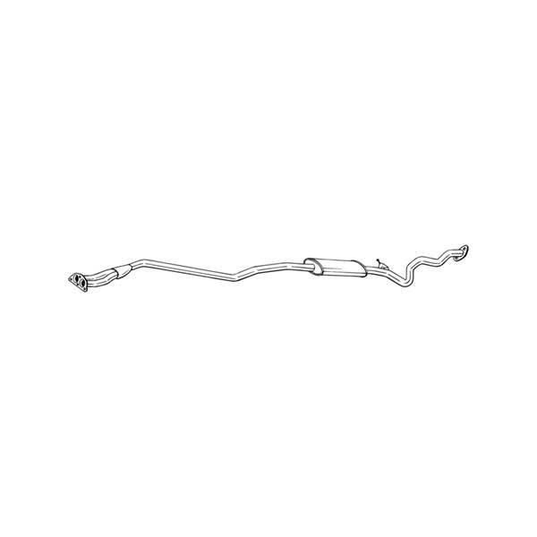 Mittenljuddämpare Bosal 293-009 BOSAL